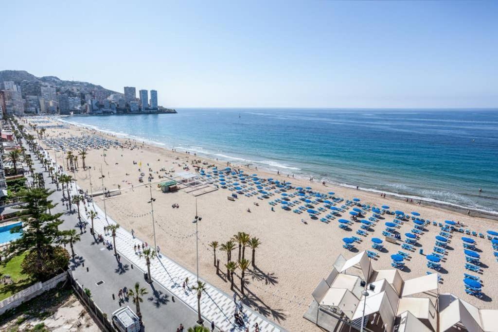 Levante Beach Front Of The Sea Estacha Benidorm Exteriér fotografie